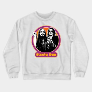 Steely Dan / Retro 1970s Style Fan Art Design Crewneck Sweatshirt